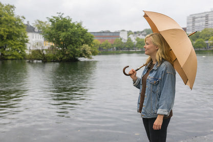 Beechwood beige med bøkeskaft og lønnehåndtak